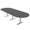 Skutchi Designs 45 in W, 144 in L, 29 in H, Engineered Wood Top, Grey HAR-RAC-46x143-T-XD01 - alternate 1